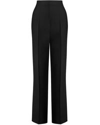 Alberta Ferretti - Cady Stretch Classic Trousers - Lyst