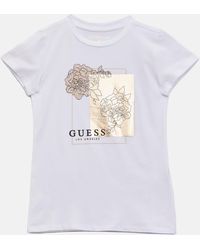 Guess - Flora Graphic Tee (7-14) - Lyst