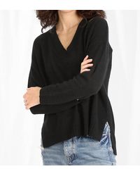 Minnie Rose - Cashmere V Neck Sweater - Lyst