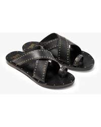Beek - Curlew Leather Toe-Ring Sandal - Lyst