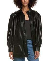 Bardot - Clements Vegan Leather Jacket - Lyst