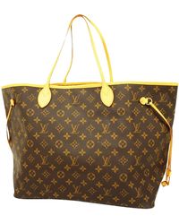 Louis Vuitton - Neverfull Gm Canvas Tote Bag (pre-owned) - Lyst