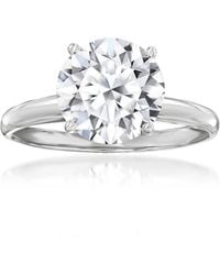 Ross-Simons - Lab-Grown Diamond Solitaire Ring - Lyst