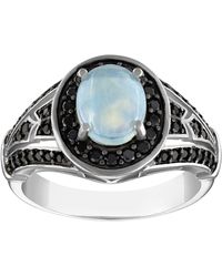 Designs by Gioelli - Sterling Opal And Spinel Ring - Lyst