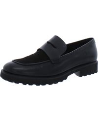 Cole Haan - Geneva Faux Leather Slip On Loafers - Lyst