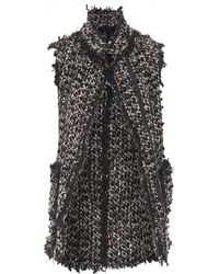 Lanvin - 2012 Wool Blend Boucle Tweed Vest - Lyst