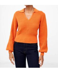 French Connection - Mozart V-neck Collar Sweater - Lyst