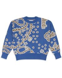 Rhude - Bandana Knit Sweater - Lyst