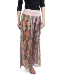 Gigi Moda - Jasmin Geometric Flower Slit Pant - Lyst
