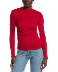 Project Social T - Belle Baby Rib Mock Neck Top - Lyst
