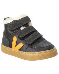 Veja - Small V-10 Mid Winter Chromefree Suede Sneaker - Lyst