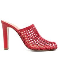 Ferragamo - Ferragamo Ella High-Heeled Mules - Lyst
