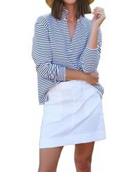 Frank & Eileen - Jameson Mini Skirt - Lyst