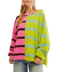Free People - Uptown Stripe Pullover - Lyst