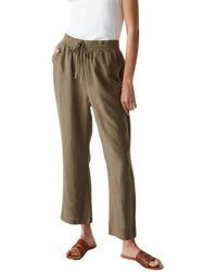 Michael Stars - Nolan Pull On Linen Pants - Lyst