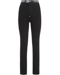 Philipp Plein - Denim Super High Waist Jegging Tm - Lyst
