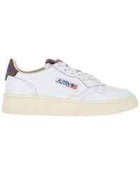 Autry - Cow Leather & Suede Sneakers - Lyst