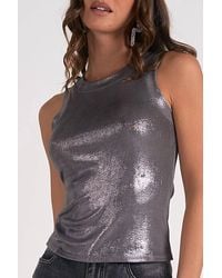 Elan - Glitter Tank Top - Lyst