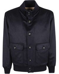 Barba Napoli - Vermont Ws Wool Bomber Jacket - Lyst