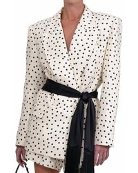 Parentesi - Polka Dot Blazer - Lyst