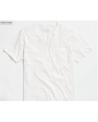 Billy Reid - Short Sleeve Washed Tee - Lyst