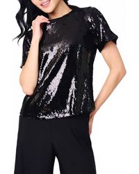 Sanctuary - Perfect Sequin Tee - Lyst