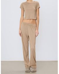ÉTERNE - Straight Leg Lounge Pants - Lyst
