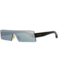 Victoria Beckham - Narrow Mask Sunglasses Vb241s 001 Black 62mm - Lyst