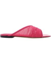 Ferragamo - Ferragamo Nyna Mesh Slide Sandals, Size 7 C - Lyst