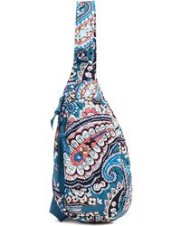 Vera Bradley - Cotton Essential Compact Sling Backpack - Lyst