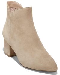 Cole Haan - Elyse Suede Bootie - Lyst