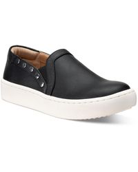 Sun & Stone - Emelyy Faux Leather Lifestyle Slip-on Sneakers - Lyst
