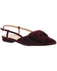 Chinese Laundry - Harmony Velvet Slingback Flats - Lyst