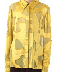 Jason Wu - Abstract Fil Coupe Button Down Shirt - Lyst