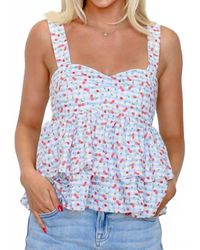 Sincerely Ours - Bella Tank Top - Lyst