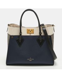 Louis Vuitton - Marine Monogram Canvas And Leather On My Side Bag - Lyst