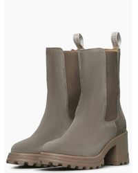 Voile Blanche - Claire Suede Boots - Lyst
