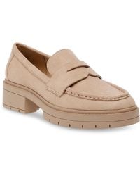 Anne Klein - Utopia lugged Sole Slip-on Loafers - Lyst