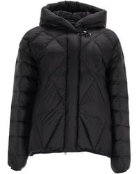 Fay - Argyle Degradé Diamond Quilted Hooded Down Jacket - Lyst
