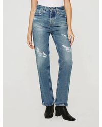 AG Jeans - Clove Relaxed Straight Leg Jeans - Lyst