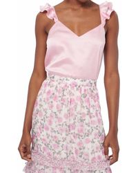 Cami NYC - Cara Ruffle Strap Cami - Lyst