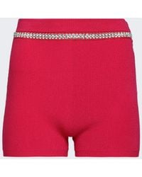 Rabanne - Embellished Knit Shorts - Lyst