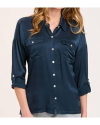 XCVI - Ludolf Button-Up Top - Lyst