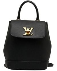 Louis Vuitton - Lockme Leather Backpack Bag (pre-owned) - Lyst