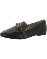 MICHAEL Michael Kors - Rory Leather Slip-on Loafers - Lyst