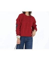 Kerri Rosenthal - Maxwork Cable Sweater - Lyst