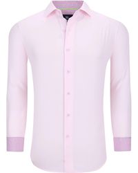 Tom Baine - Slim Fit Performance Long Sleeve Solid Button Down - Lyst