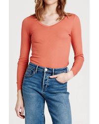 Another Love - Sophie Rib Tee - Lyst