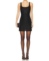 L'Agence - Inori Beaded Mini Dress - Lyst