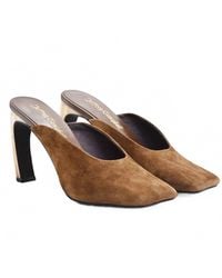 Jeffrey Campbell - Zentra Suede Block Heel - Lyst